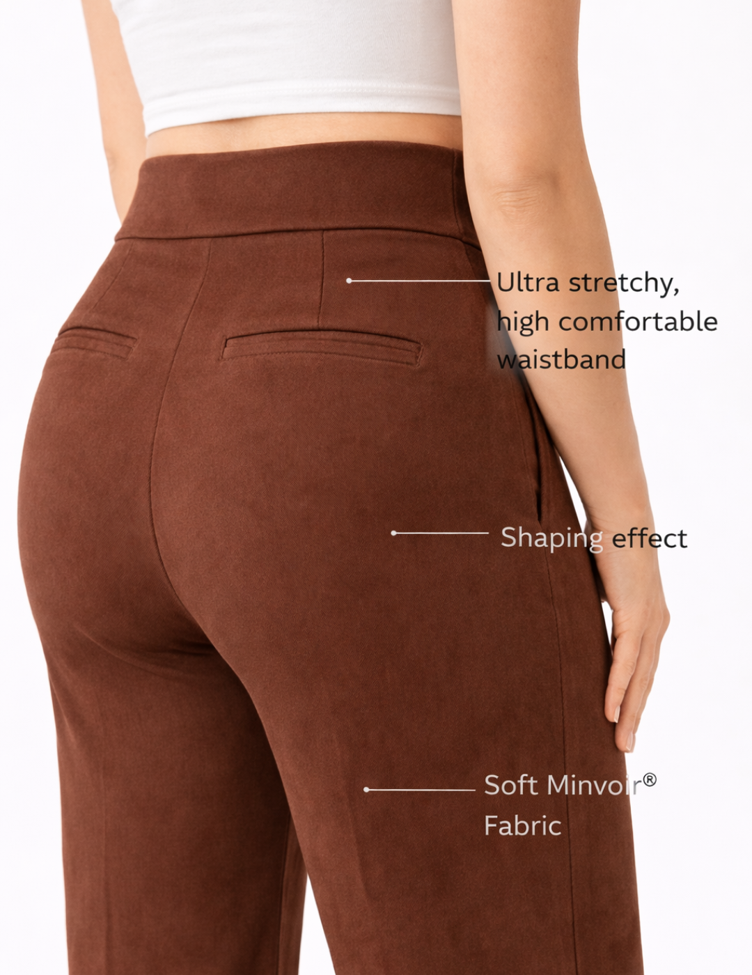 Pantalon Droit Confort Celina