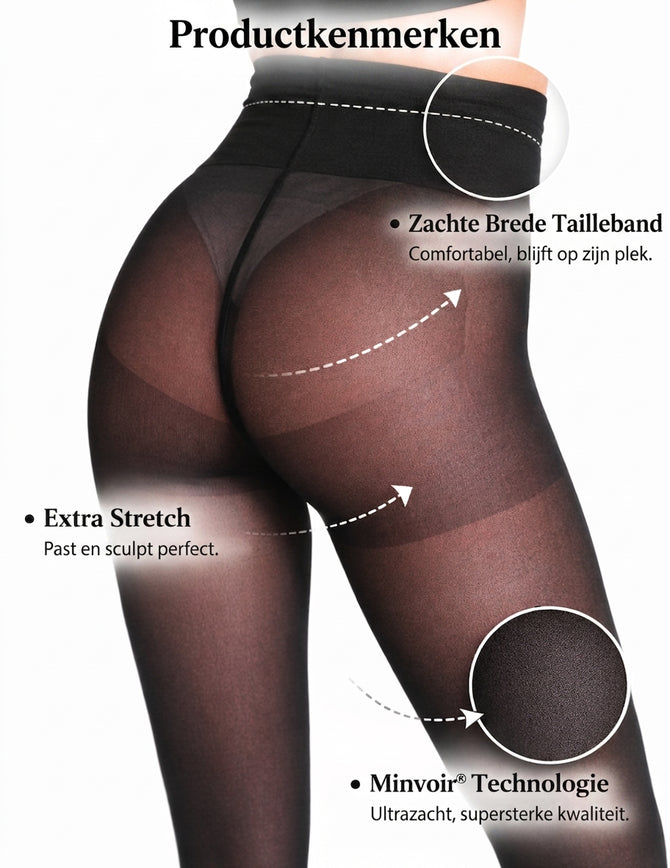Dot – Laddervrije Liftende Panty 30 Denier
